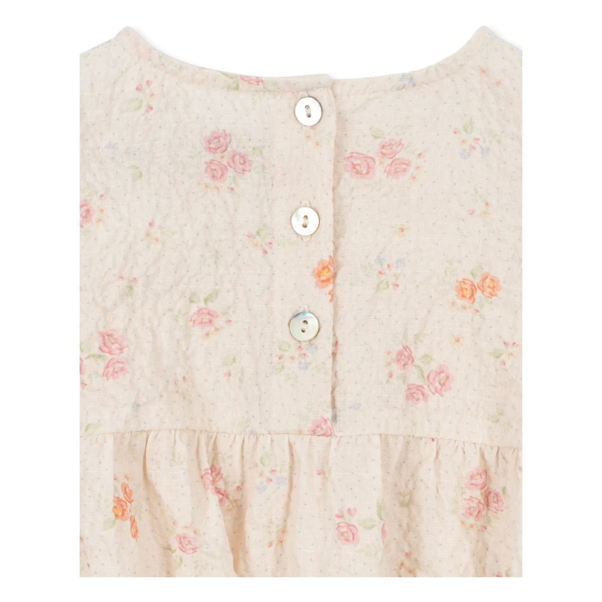 Konges Sløjd - Elin Fleurie Organic Cotton Jumpsuit | Beige