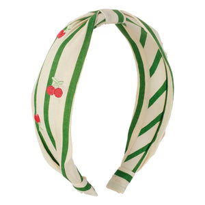 Rockahula Kids - Striped Cherry crown | Ecru