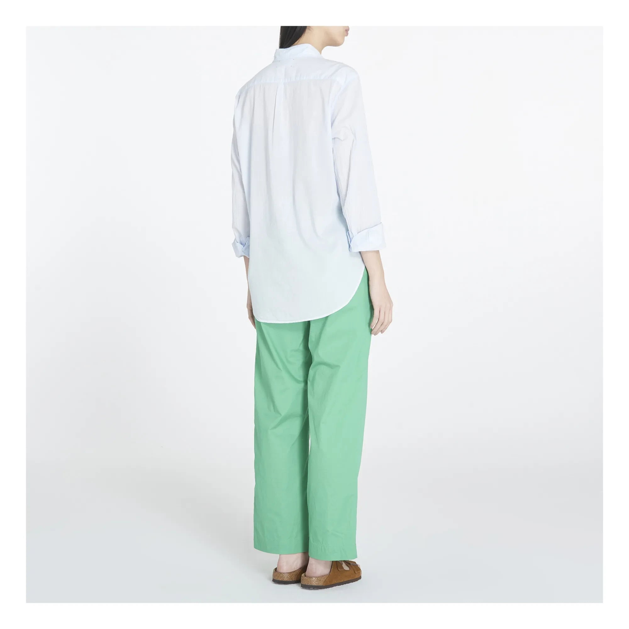 Xirena - Beau Cotton Poplin Shirt | Light Blue