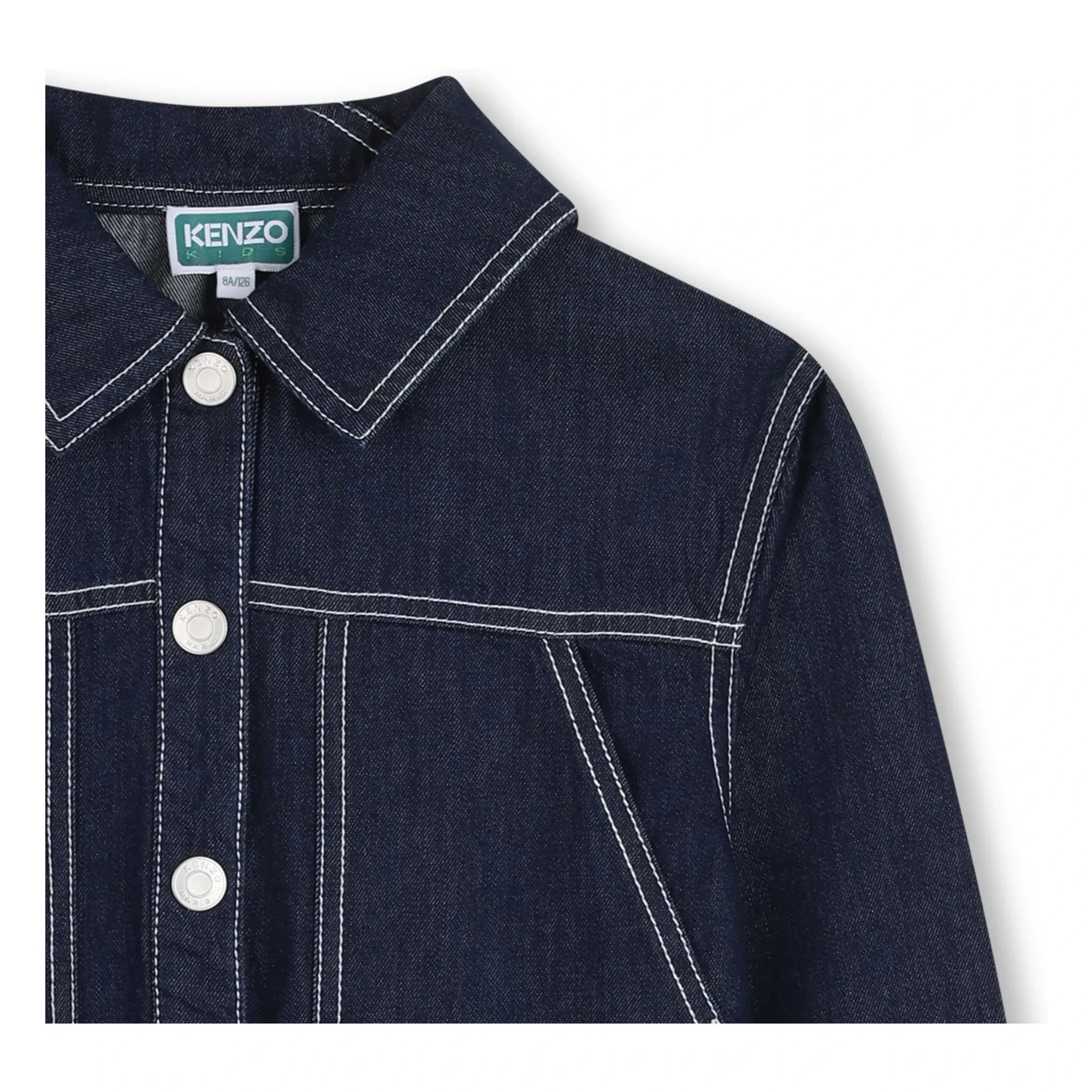 Kenzo - Kenzo Garden Denim Jacket | Dark Blue