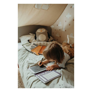 Kidywolf - Kidydraw Mini Drawing Board | Purple