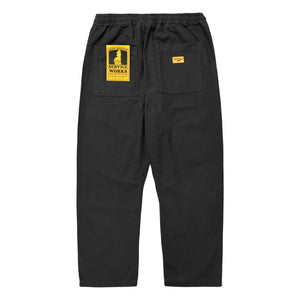 Service Works - Moleskin Chef Pants Organic Cotton | Dark Black