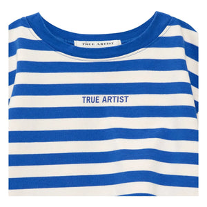 True Artist - T-shirt N°11 Stripes | Blue