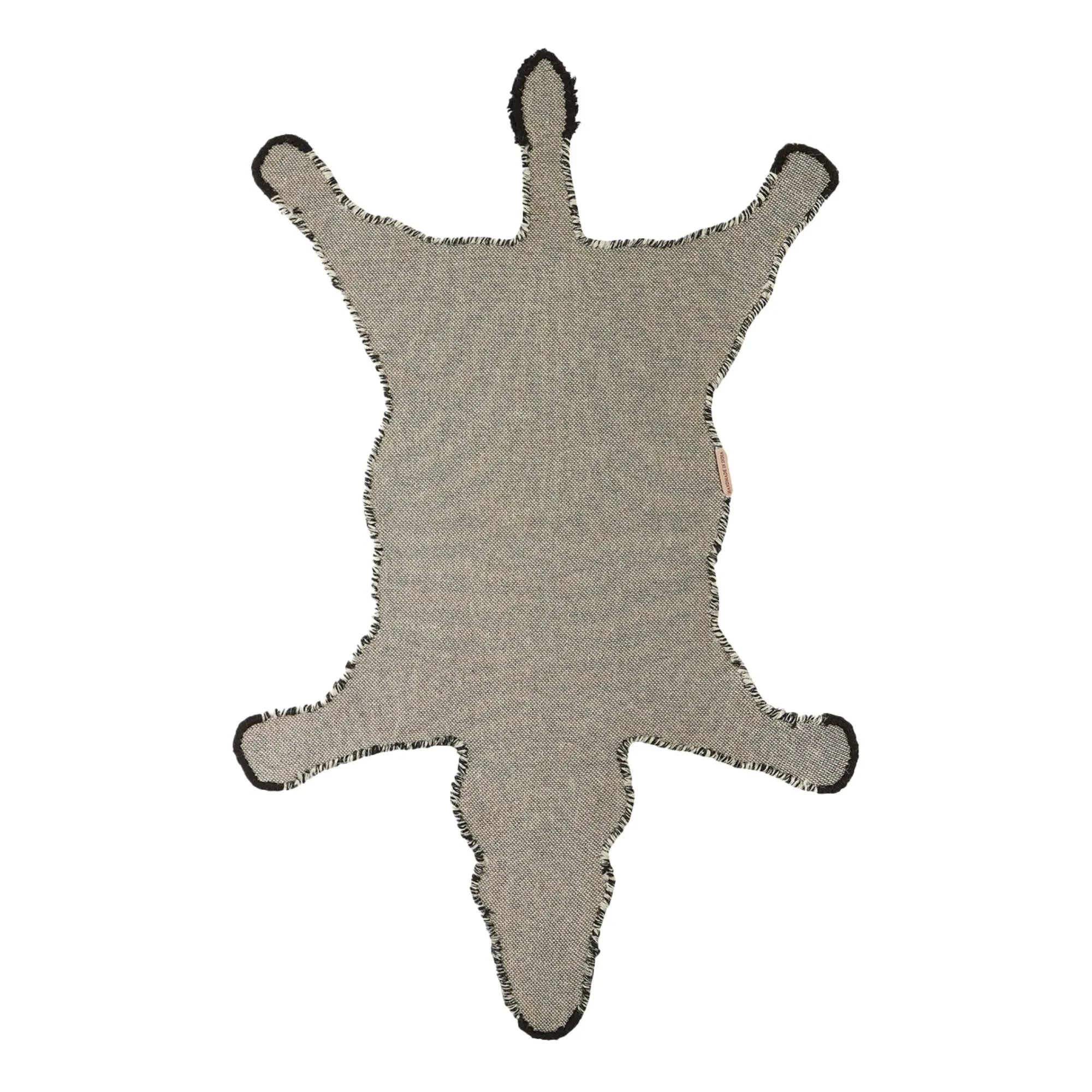 Doing Goods - Wool Zebra Rug | Black/White