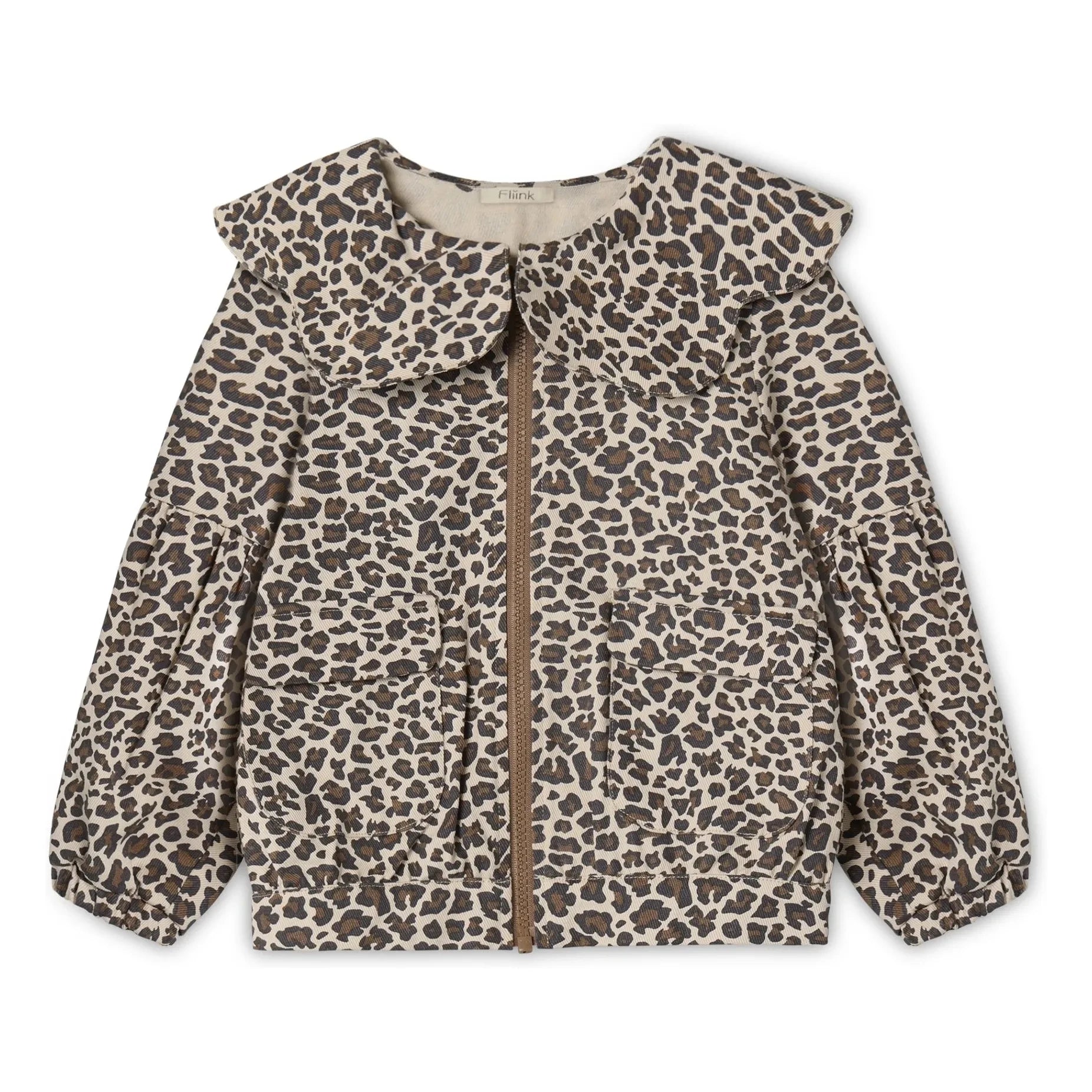 Fliink - Leopard Jacket | Beige