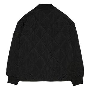 Finger in the nose - Braidy Quilted Bomber | Black