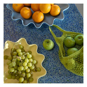 &Klevering - Sunstone Ceramic Plate | Pale Yellow