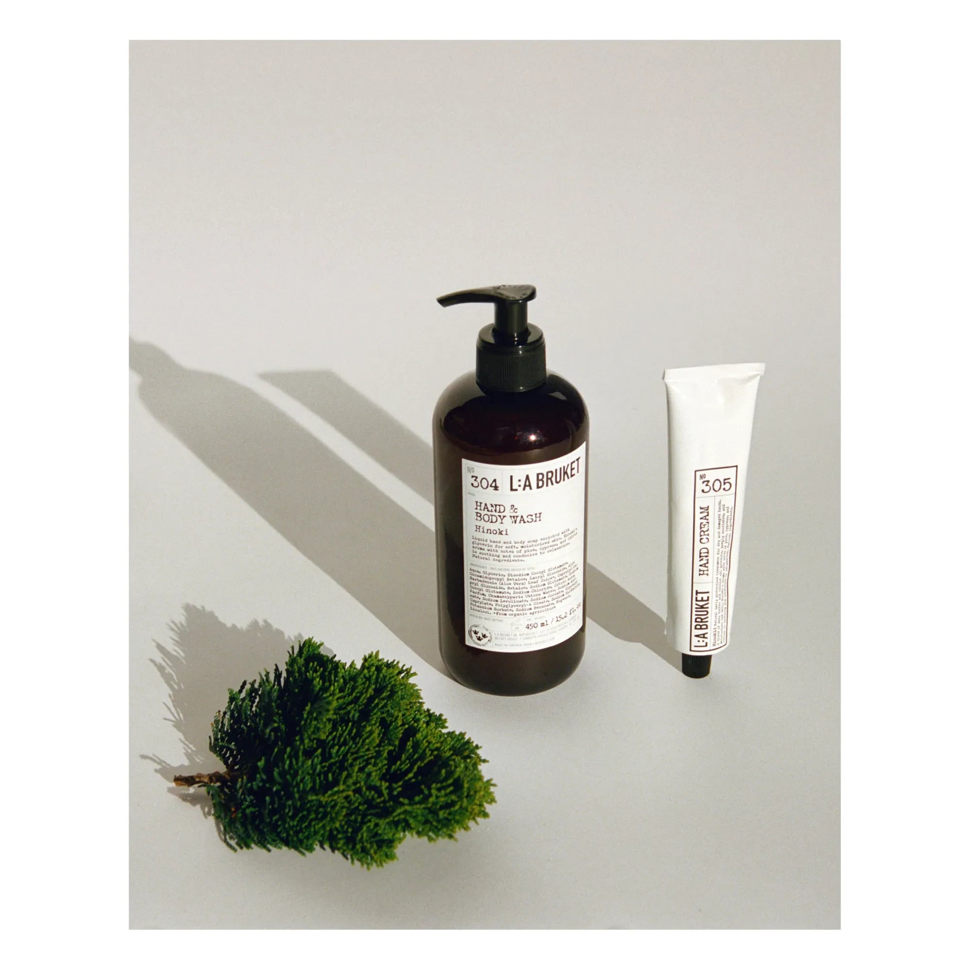L:A BRUKET - Hinoki 304 Hand and Body Cleanser - 450 ml