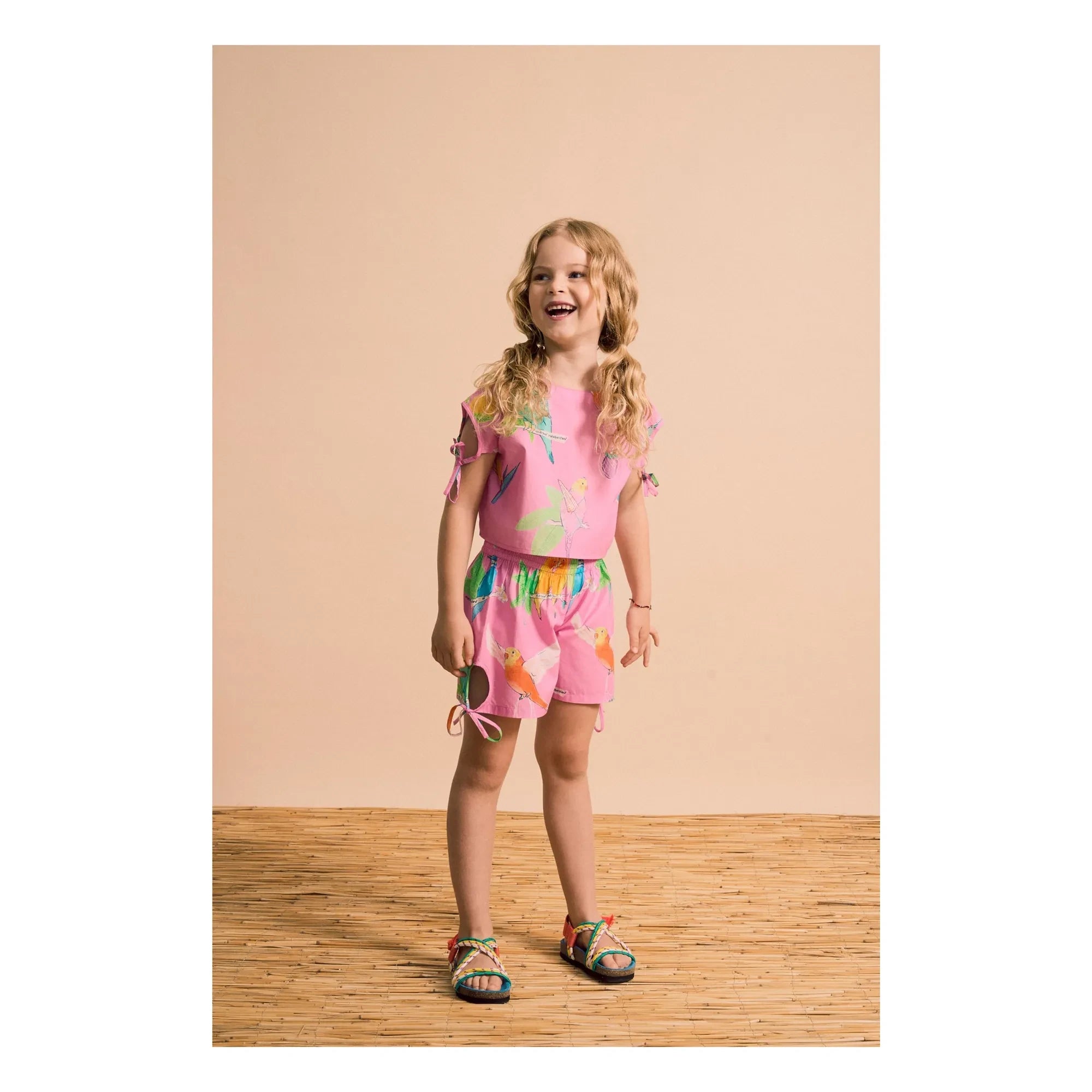 Maison Mangostan - Top Birds | Pink