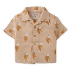 Gingersnaps - Ekko Banana Linen Shirt | Beige