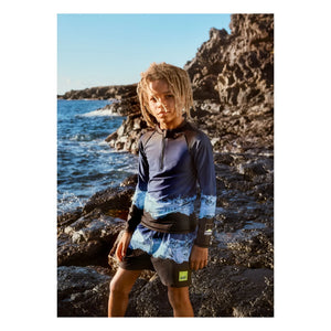 Molo - Niko Wave Swimsuit Recycled Fiber | Navy Blue