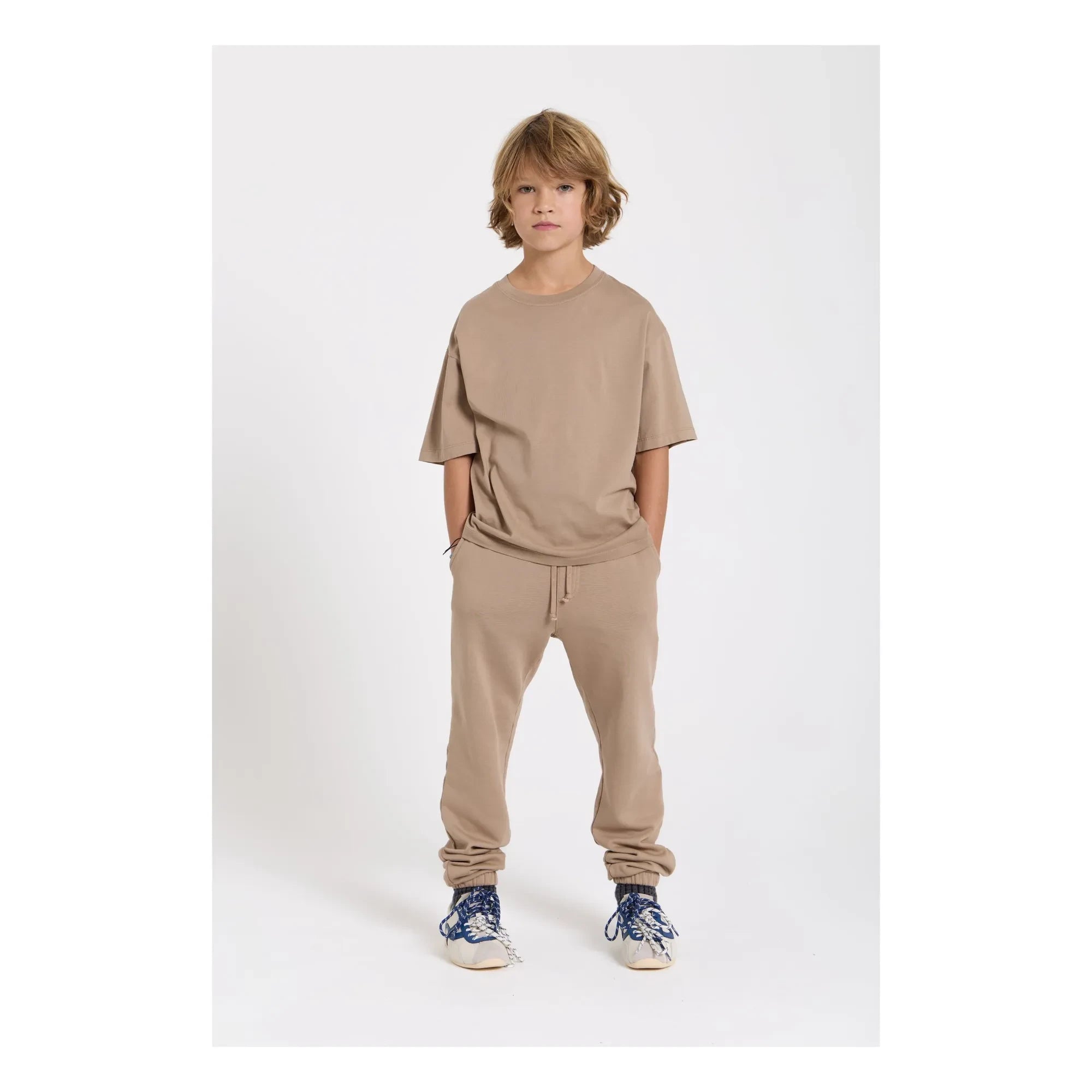 Smallable Kid - Nils Organic cotton t-shirt | Earth brown