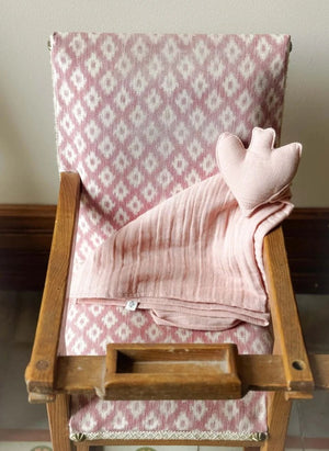 Editions Aimable - Daphne Bird Plush Toy | Old Rose Color Gas Fabric