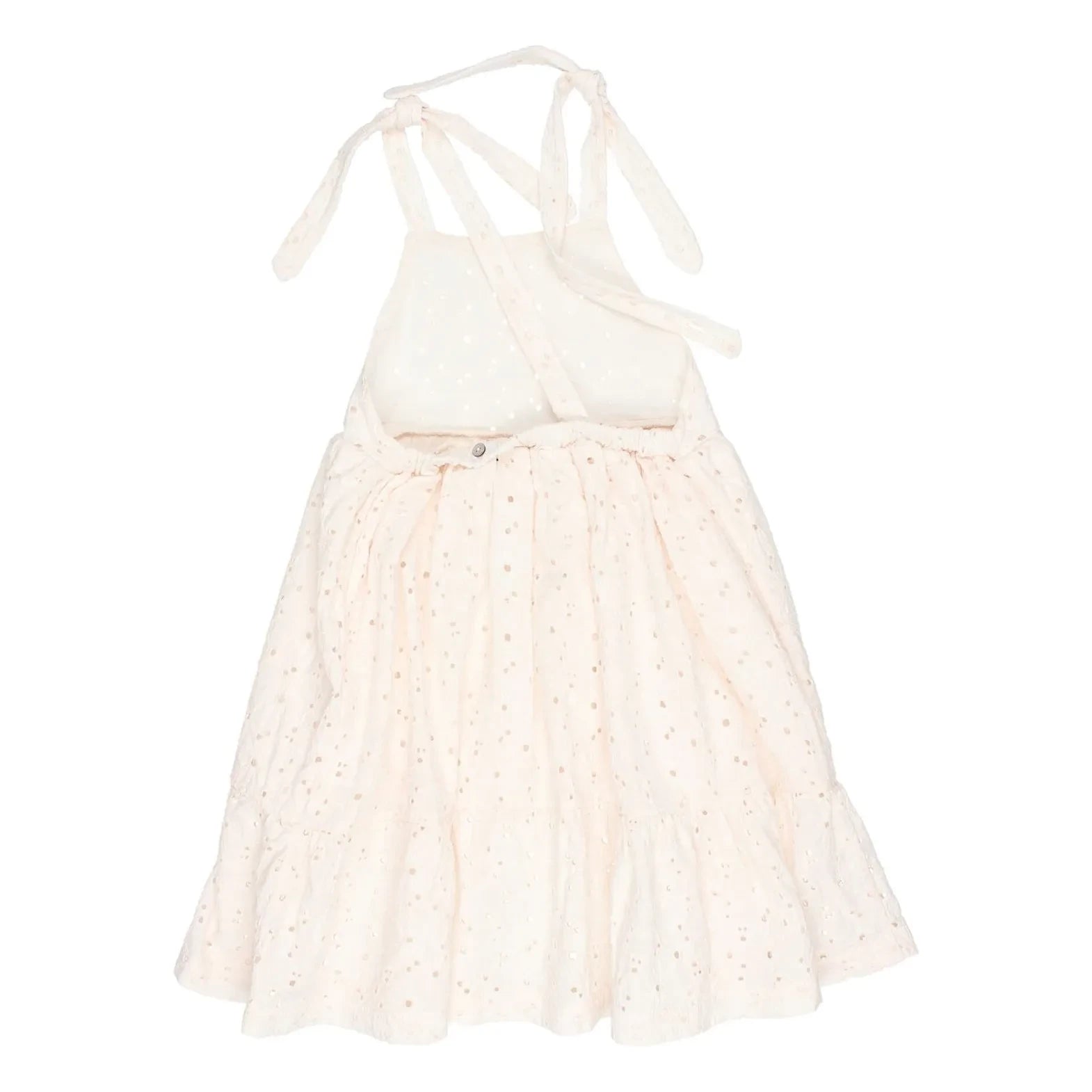 Búho - Embroidered Dress | Ivory
