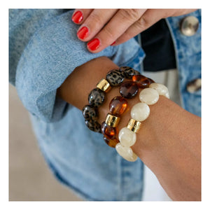 Parabaya - Bombom Feli Hazelnut Bracelet | Hazel
