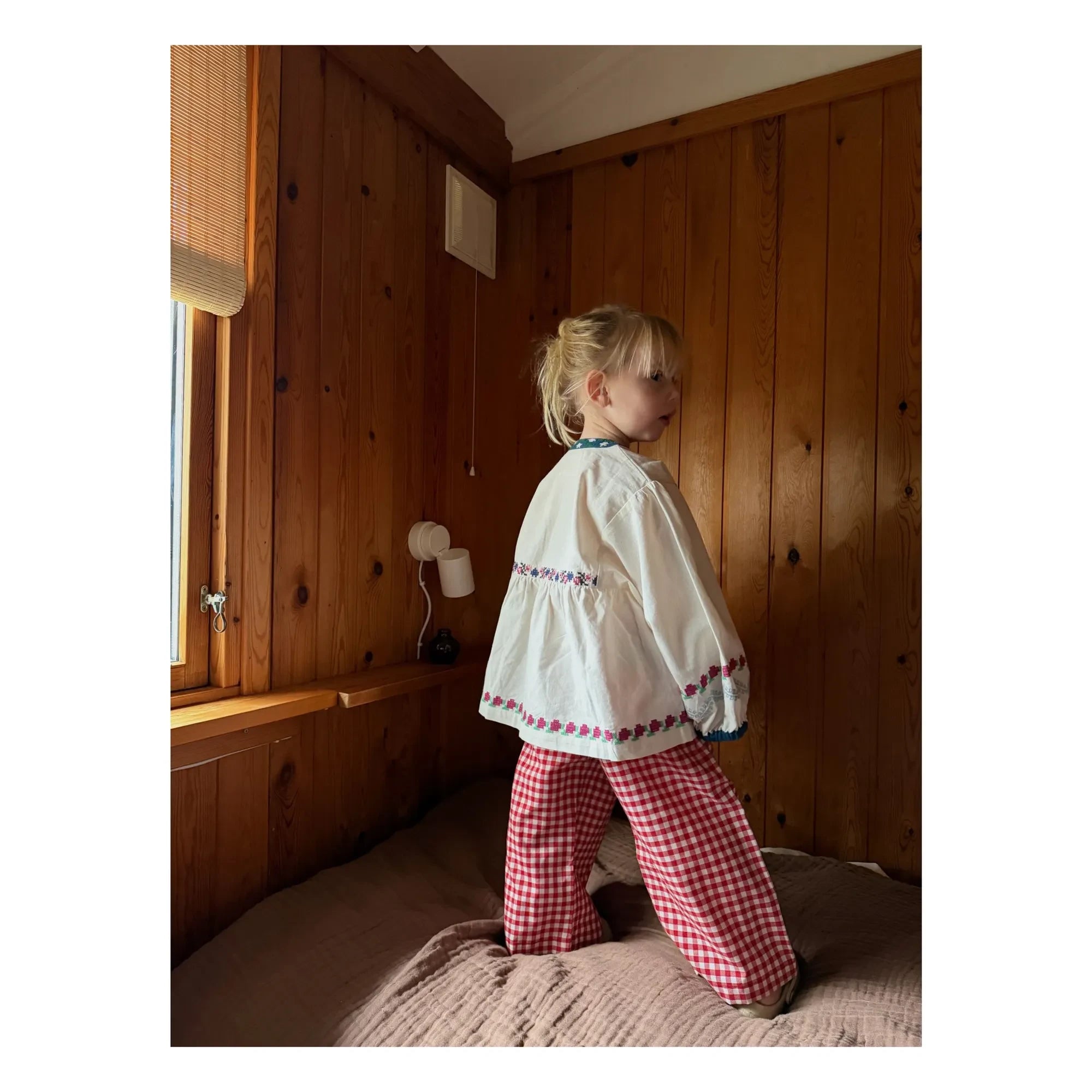 SISSEL EDELBO - Blouse Falka Organic Cotton - Children's collection | Ecru