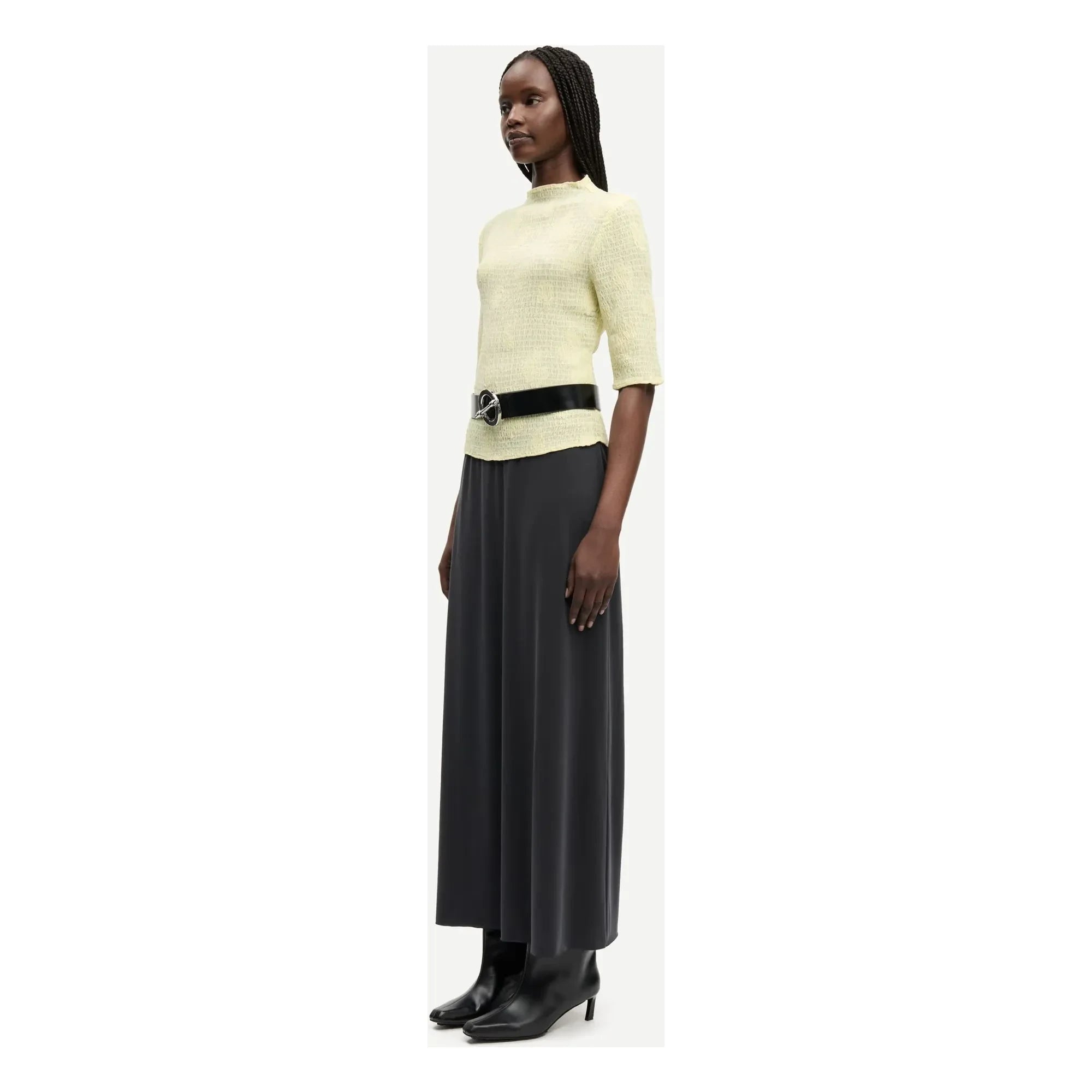 Samsoe Samsoe - Safrida Cotton Top | Anise Green