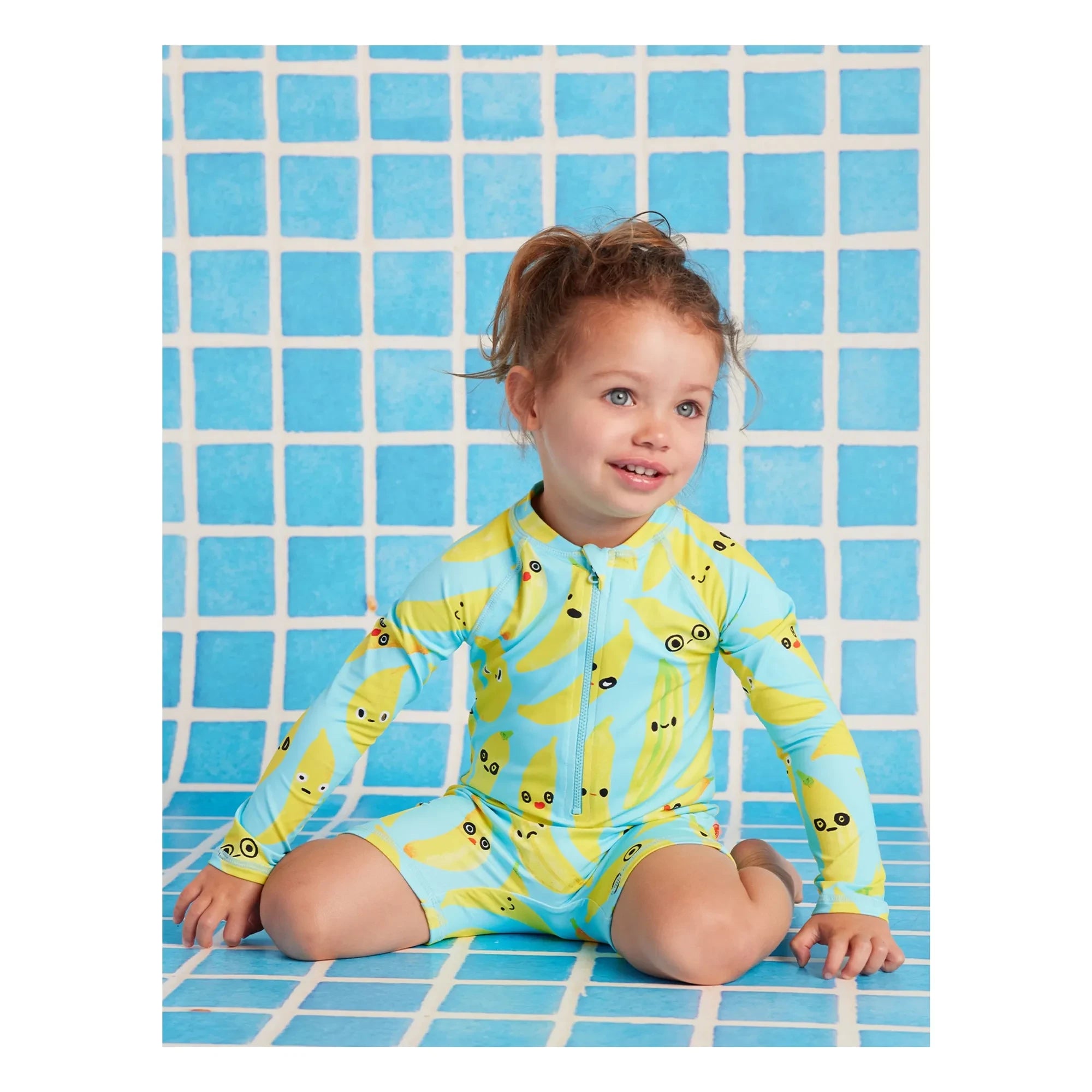 Halcyon Nights - UV Protection Swimwear Banana Recycled Fibres | Turquoise