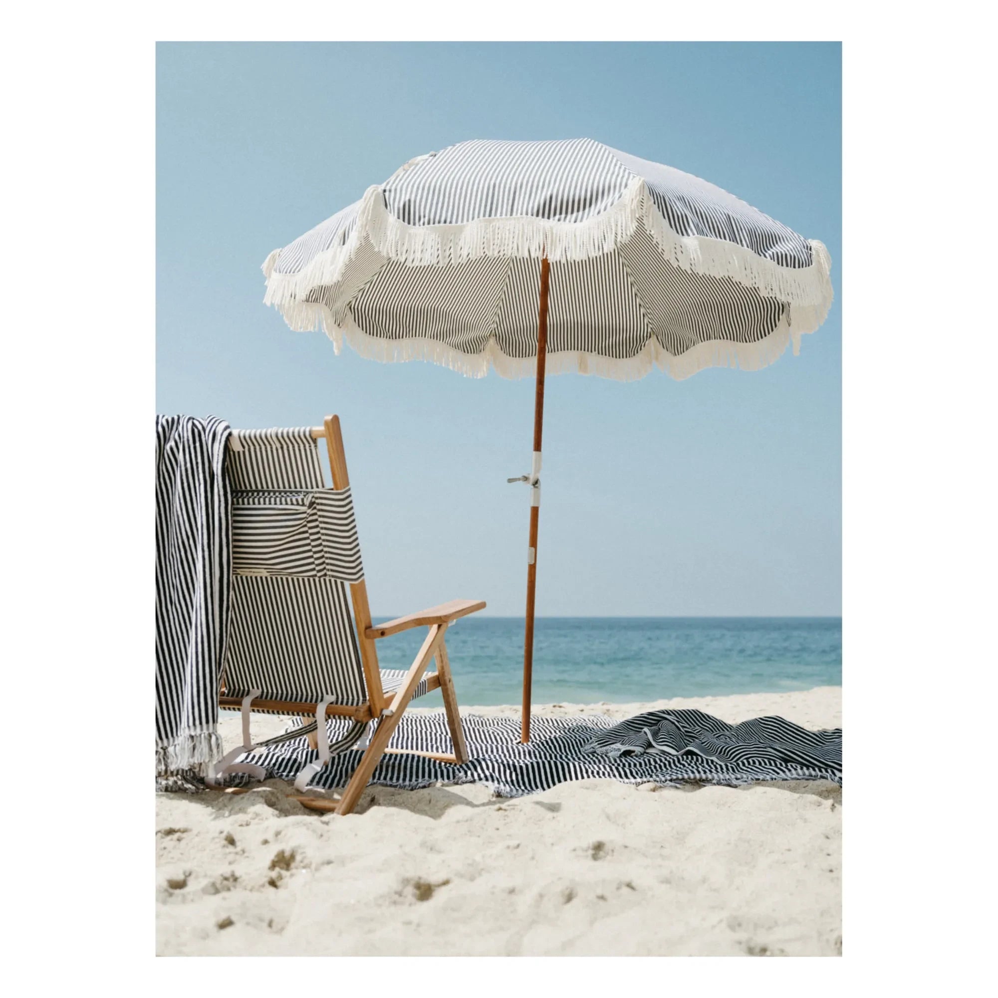Business & Pleasure Co. - Beach Towel | Navy