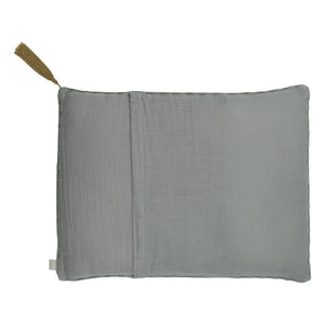 Numero 74 - Organic Cotton Pillow | Silver Gray S019