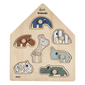 Done by deer - Deer Friends Wooden Puzzle
