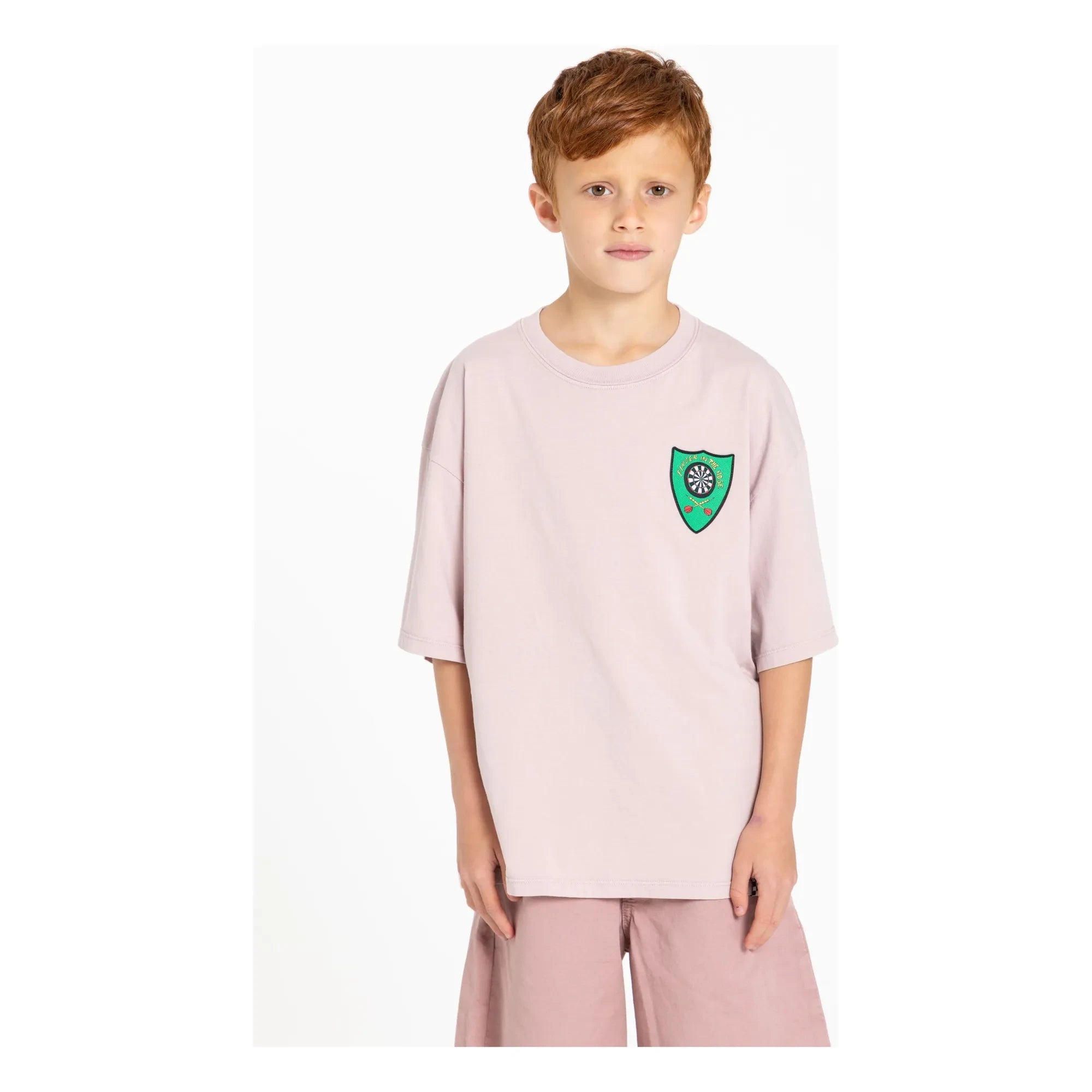 Finger in the nose - Taylor organic cotton T-shirt | Dusty Pink