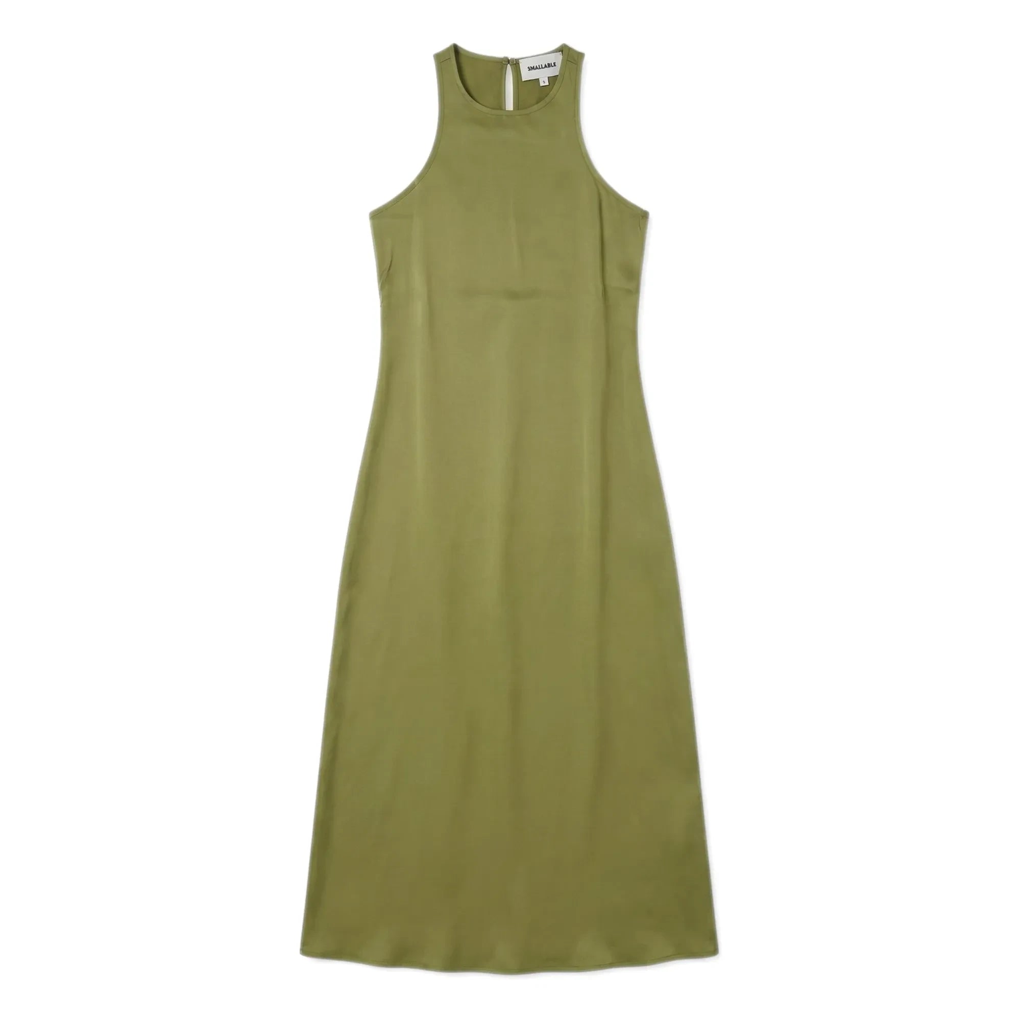 Smallable Woman - Zelie Satin Dress | Anise Green