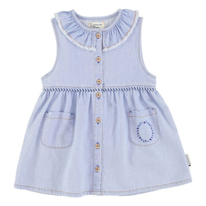 Piupiuchick - Denim Dress | Denim Blue