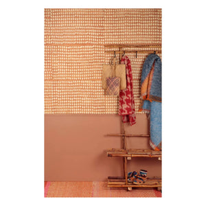 Le Monde Sauvage - Diamond Wallpaper - 12-Piece Set | Russet
