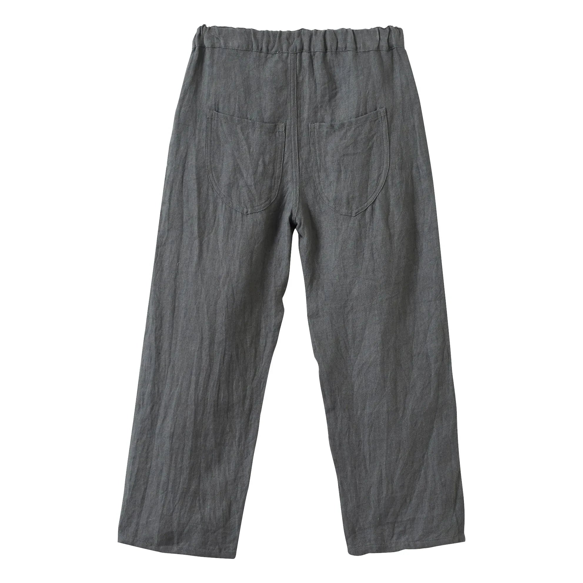 Caramel - Sullivan Linen Pants | Dark Gray