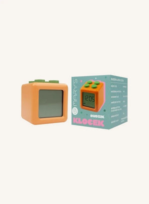 Mary's - Block Alarm Clock | Orange