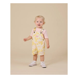 Goldie + Ace - Short Floral Jumpsuit | Yellow