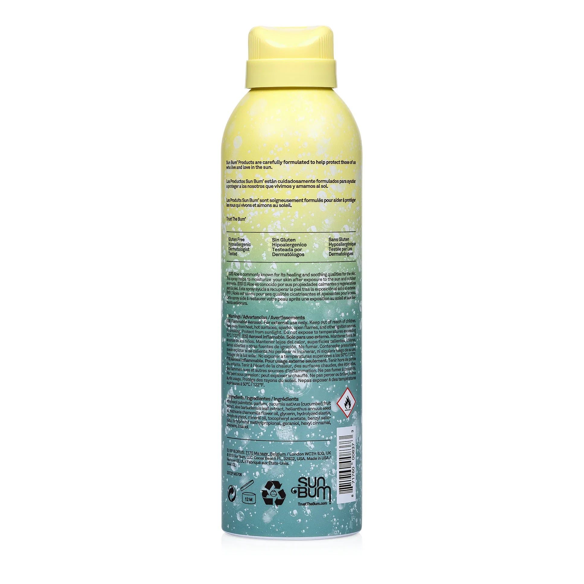 Sunbum - Cool Down soothing after-sun spray - 177 ml