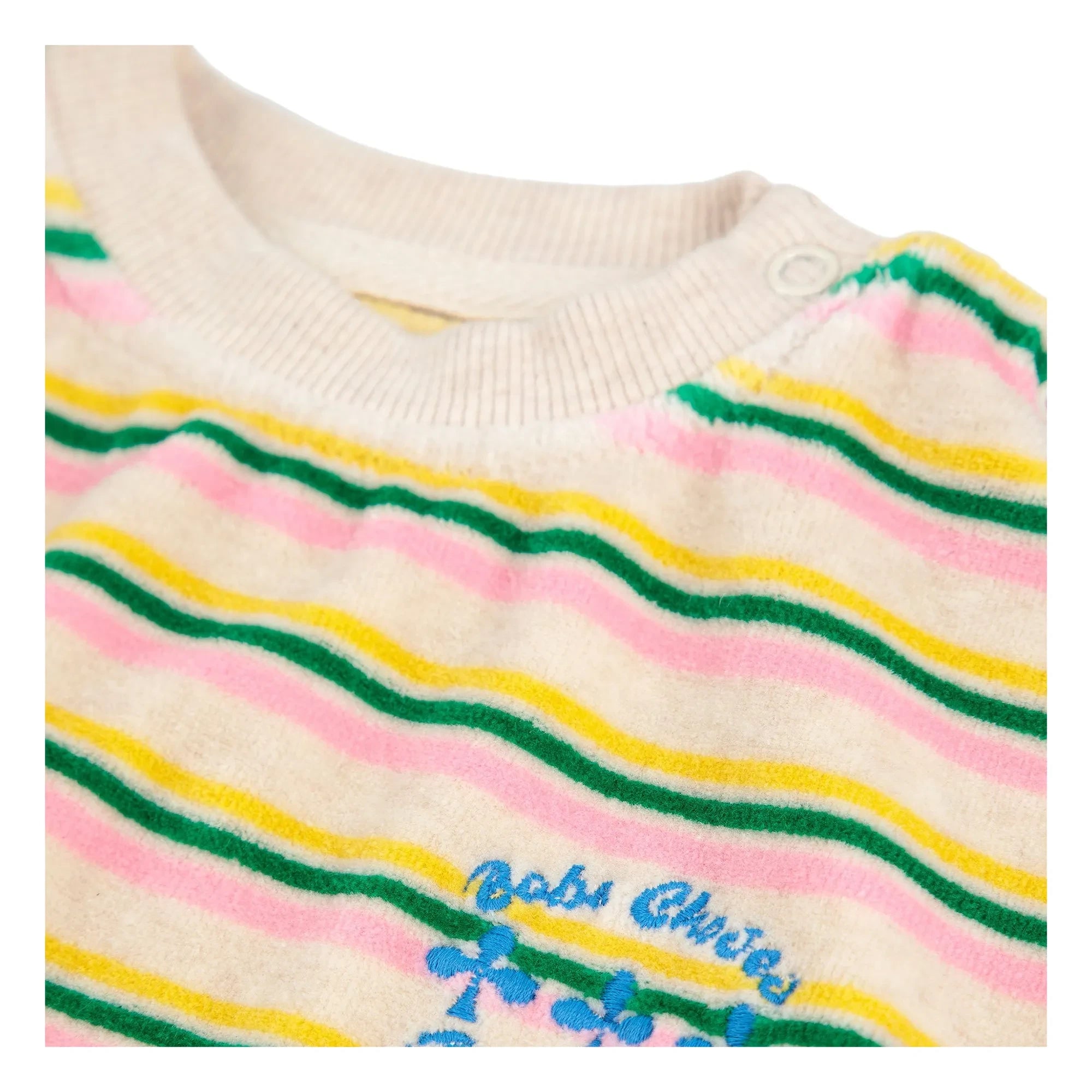 Bobo Choses - Striped Sweatshirt | Beige