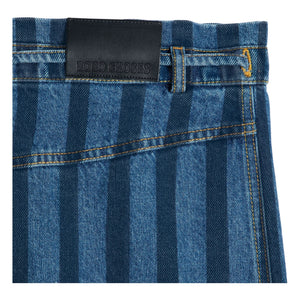 Bobo Choses - Denim organik pamuk etek | Mavi