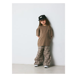 brunobruno nation - Francis Carreaux Keten ve Organik Pamuk Pantolon | Kahverengi