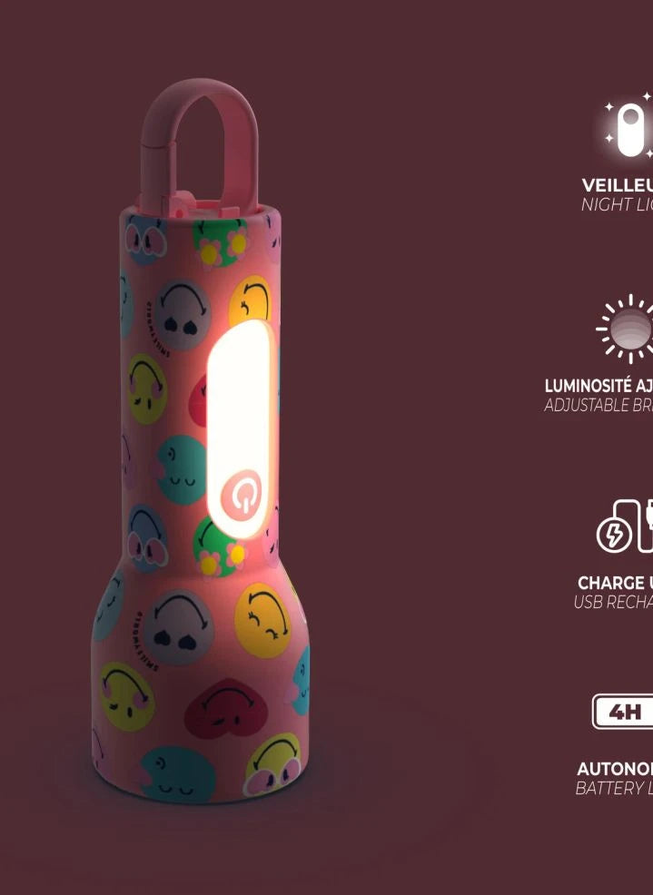 MOB - Glowy Lantern - MOB x Smiley World | Pink
