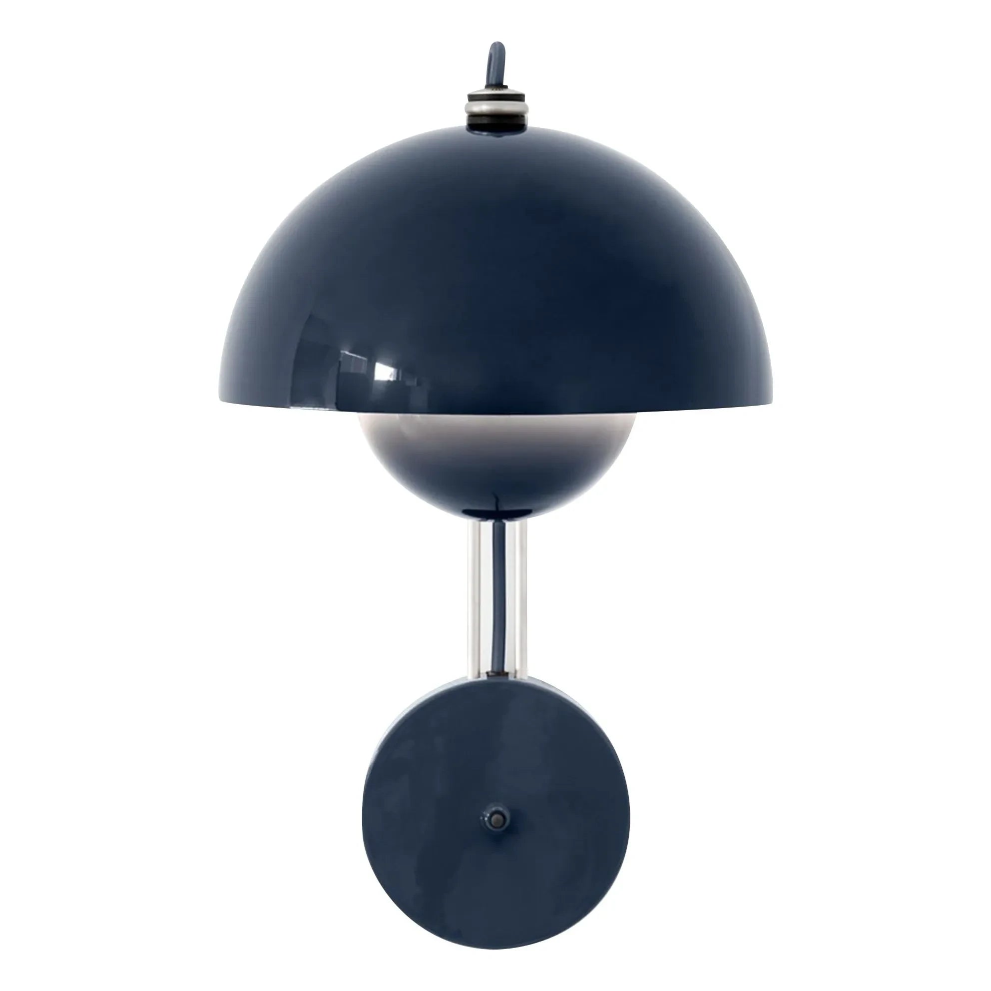& Tradition - Flowerpot VP8 Wall Lamp, Verner Panton | Dark Blue