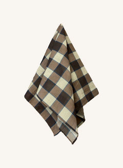 Fliink - Plaid Scarf | Brown