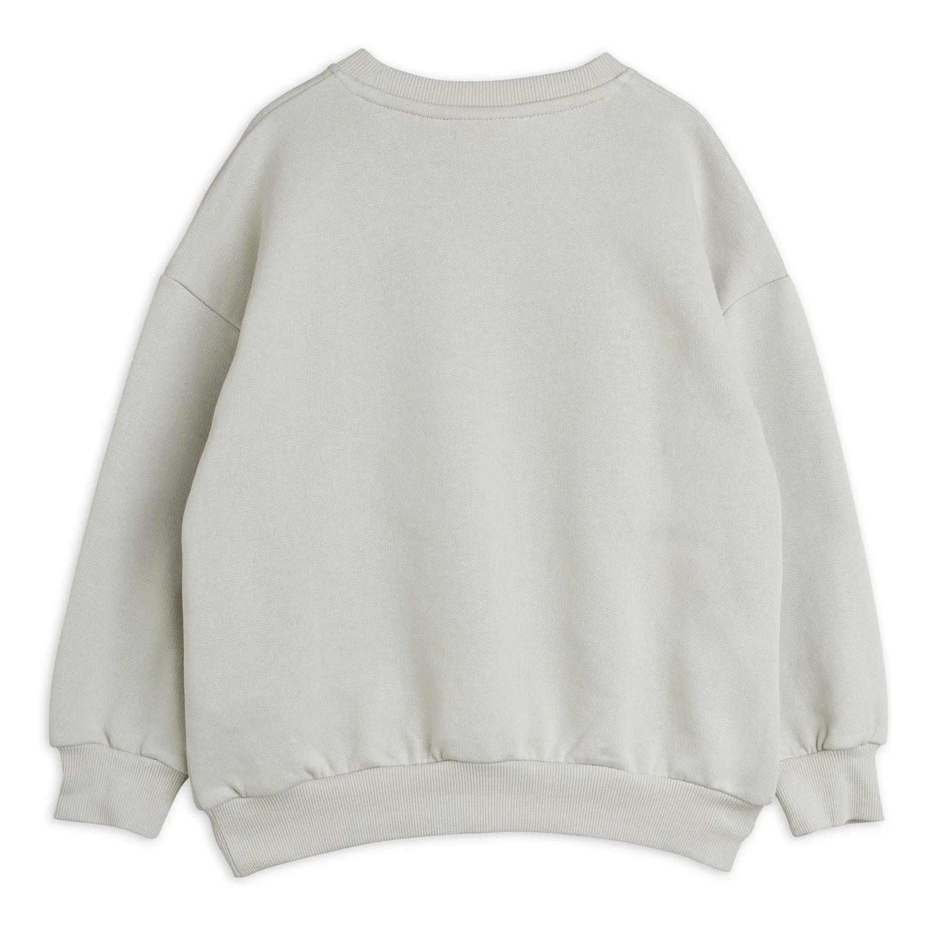 Mini Rodini - Organic Cotton Ping Pong Sweatshirt | Gray