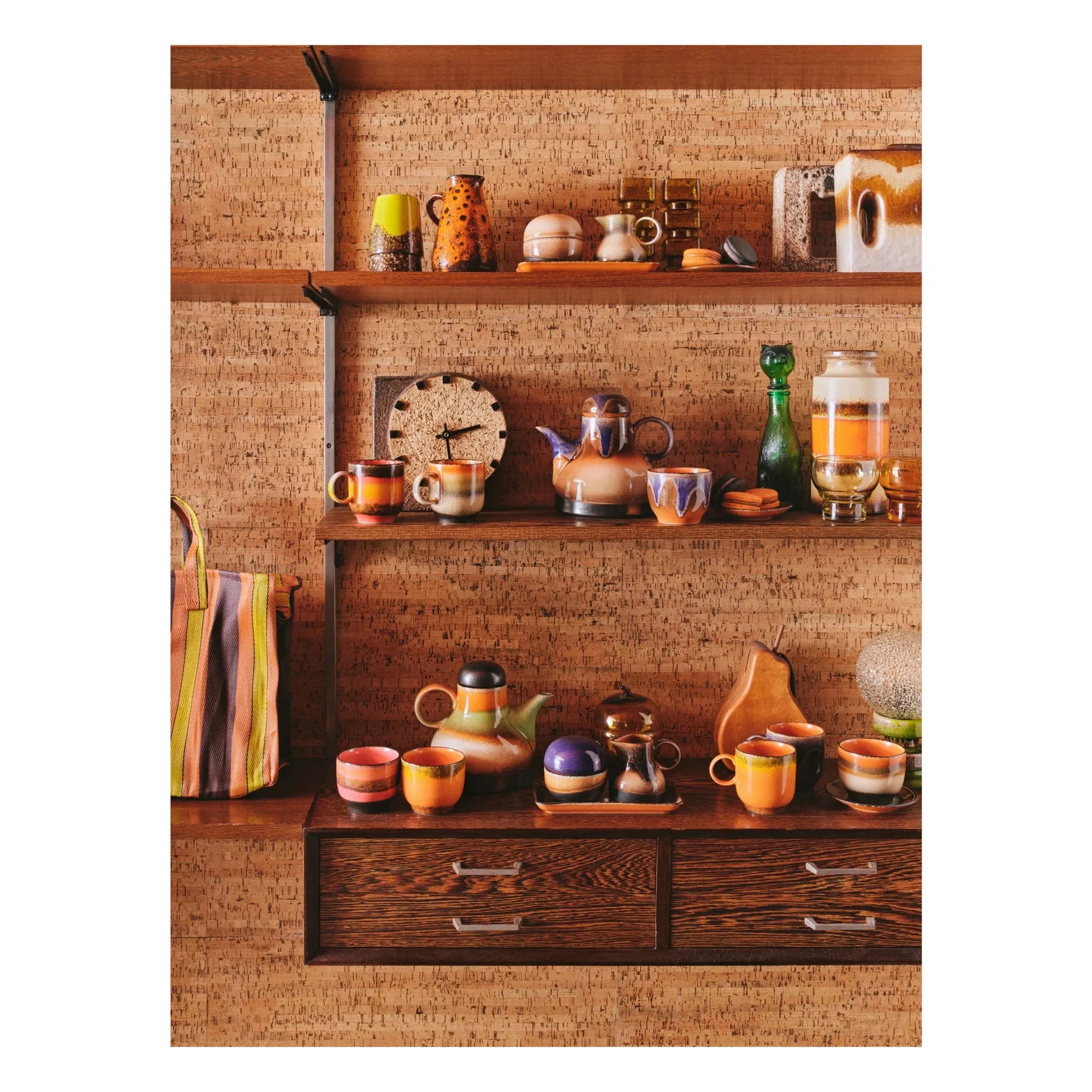 HKliving - Afternoon Coffee Maker | Brown