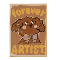 Studio Loco - Büyük Forever Artist Köpek Posteri