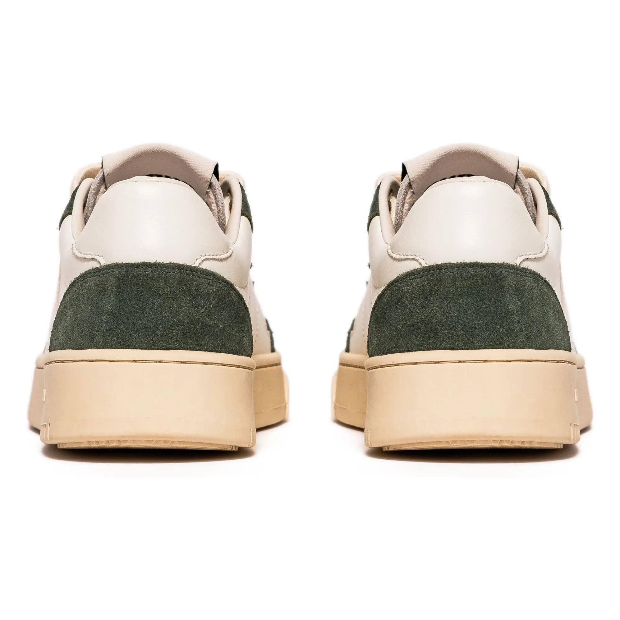 Bob Wolf - Legacy '76 Leather and Suede Sneakers | Dark Green