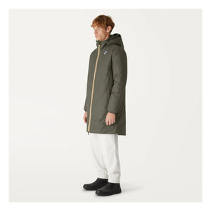 K-way - Le Vrai 3.0 Eiffel Orsetto Waterproof Parka | Gray-Green