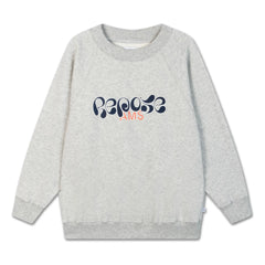 Repose AMS - Organic Cotton Logo Sweatshirt | Gray Melange