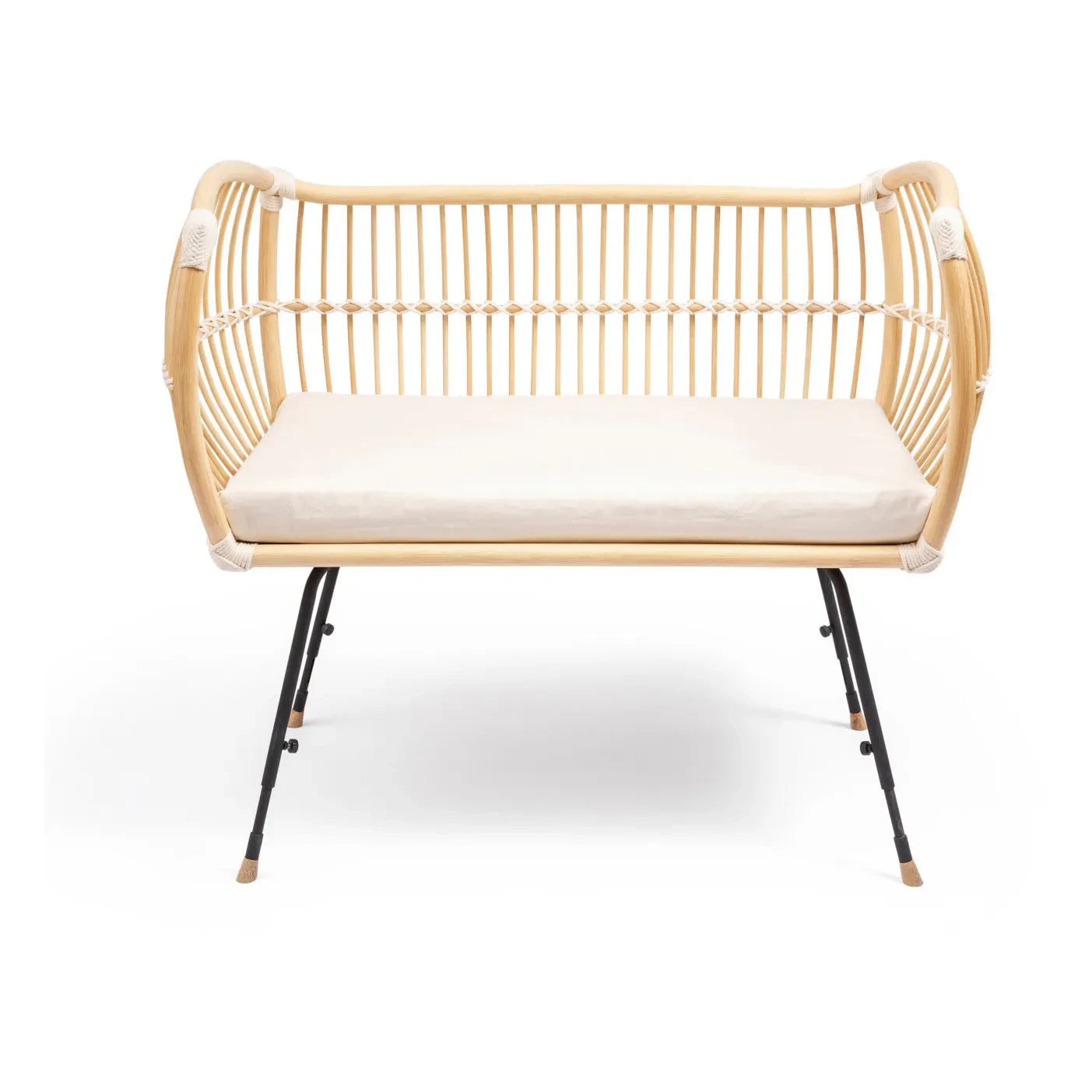 Bermbach Handcrafted - Martha Wicker Birlikte Uyuma Beşiği - Pamuk İpi