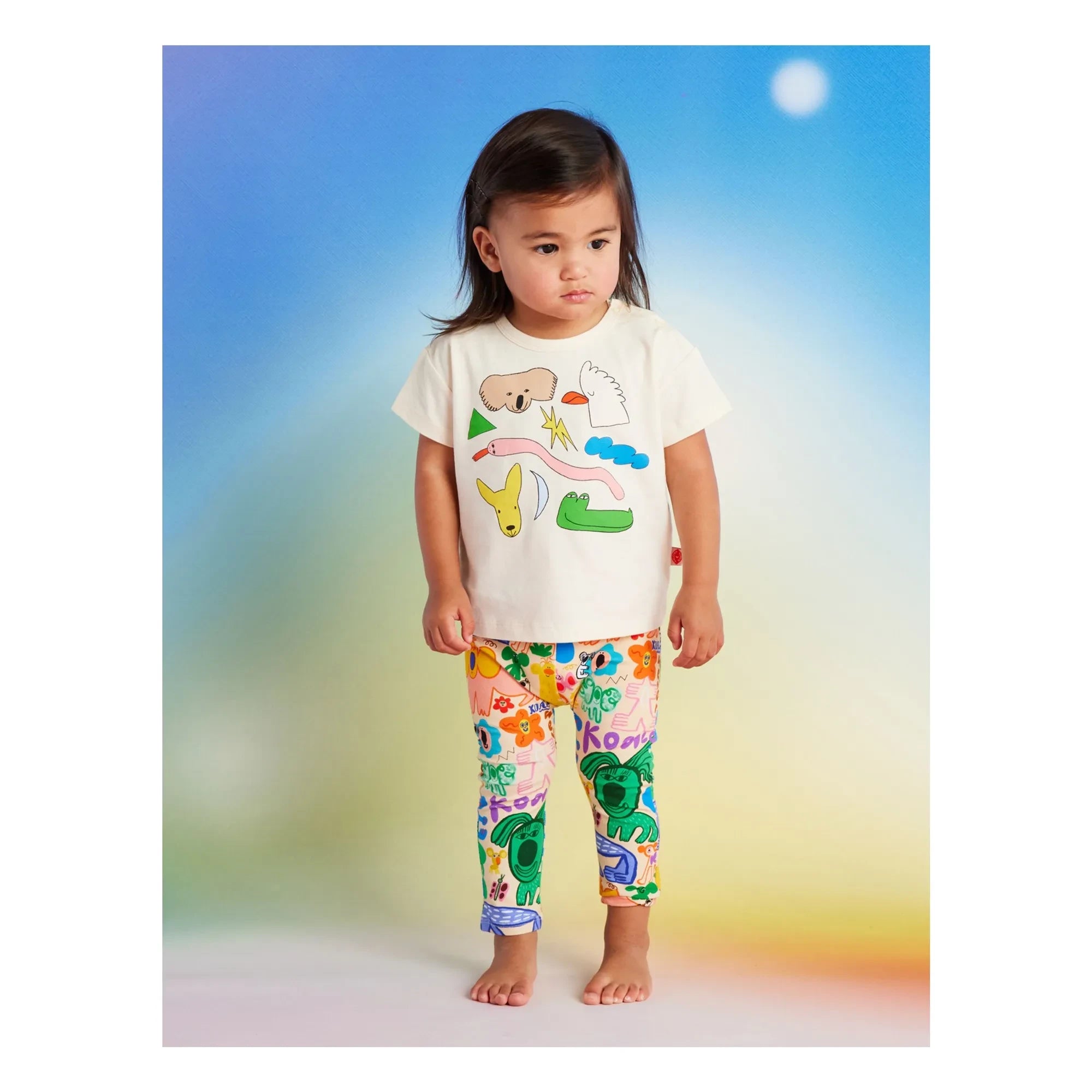 Halcyon Nights - Crocodile T-Shirt | Ecru