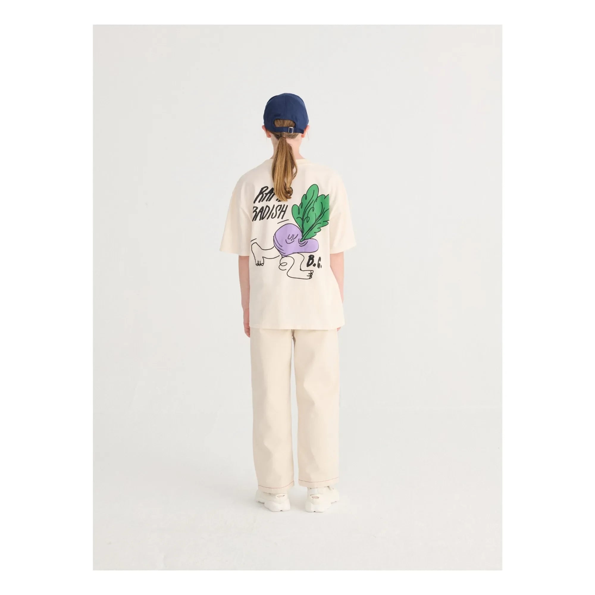 Bobo Choses - Marguerite Hat Made from Recycled Fibers | Navy Blue