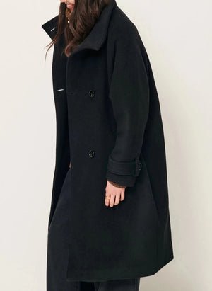 Sessùn - Bleeckett Recycled Wool Coat | Black