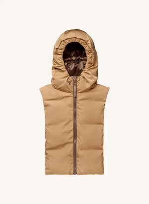 Fudoon - Reversible Hooded Padded Jacket | Bronze